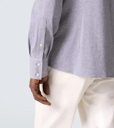 Brunello Cucinelli Cotton poplin shirt | Thumbnail 6
