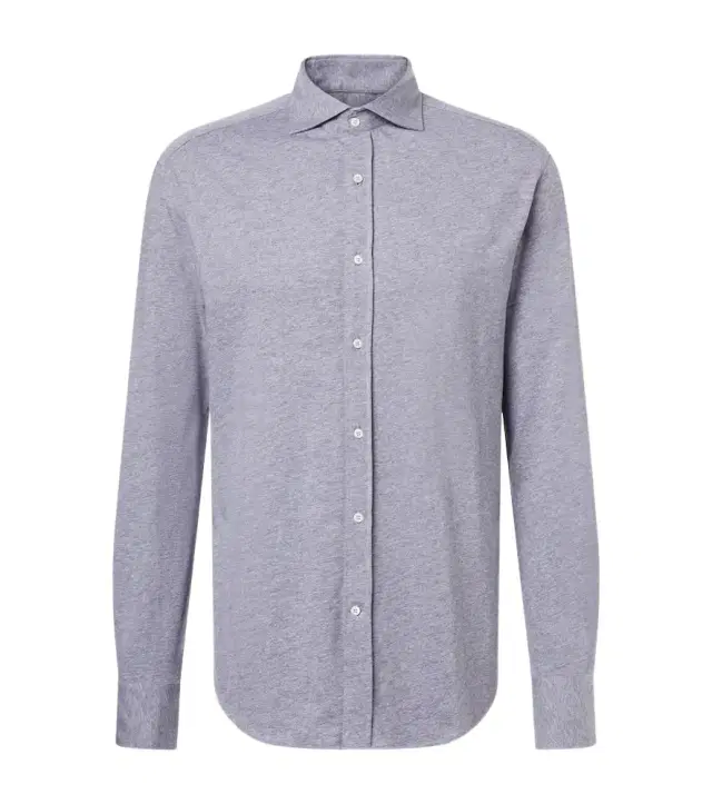 Cotton poplin shirt