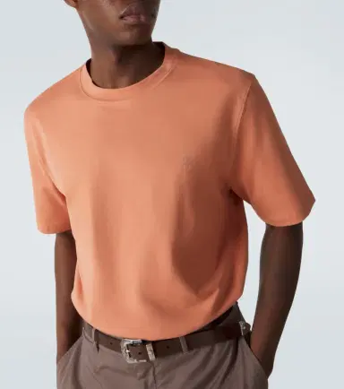Brunello Cucinelli Logo cotton jersey T-shirt | Thumbnail 5 Brunello Cucinelli Logo cotton jersey T-shirt | Thumbnail 5