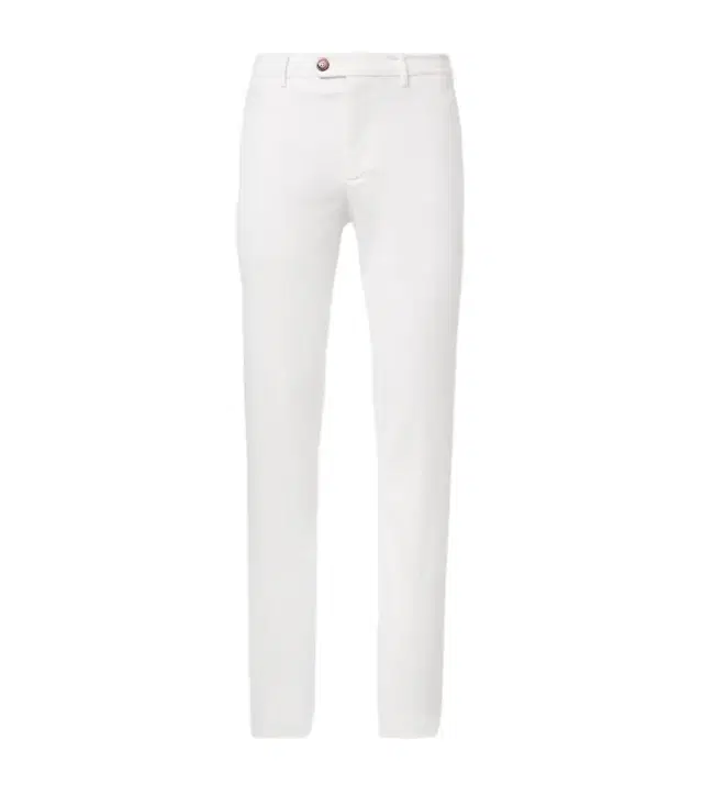 Brunello Cucinelli Cotton-blend slim pants