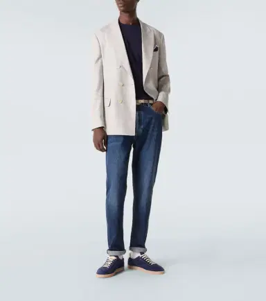 Brunello Cucinelli Printed cotton jersey T-shirt | Thumbnail 4