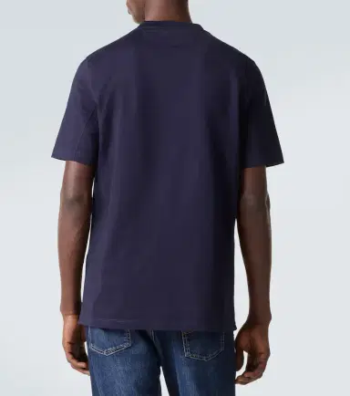 Brunello Cucinelli Printed cotton jersey T-shirt | Thumbnail 5