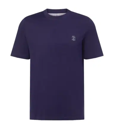 Brunello Cucinelli Printed cotton jersey T-shirt | Thumbnail 1