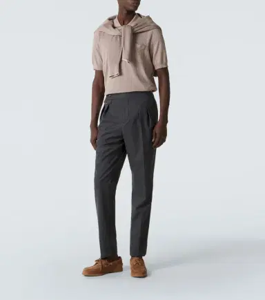 Brunello Cucinelli Virgin wool straight pants | Thumbnail 5 Brunello Cucinelli Virgin wool straight pants | Thumbnail 5