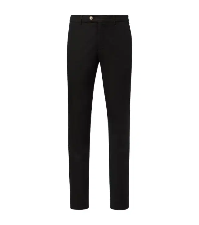 Brunello Cucinelli Cotton-blend slim pants