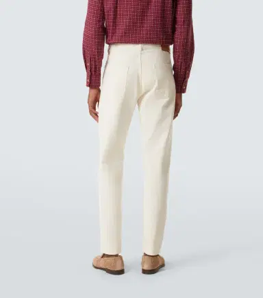 Brunello Cucinelli Mid-rise straight jeans | Thumbnail 2 Brunello Cucinelli Mid-rise straight jeans | Thumbnail 2