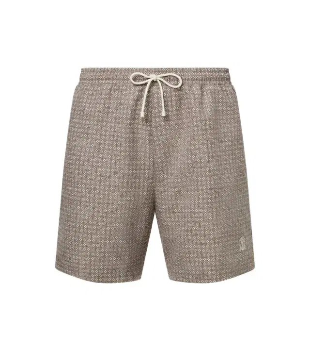 Brunello Cucinelli Printed swim trunks