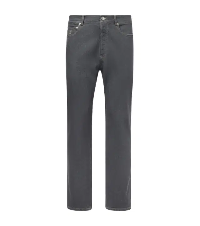 Brunello Cucinelli Logo straight jeans
