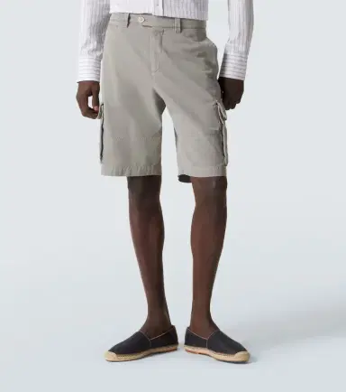Brunello Cucinelli Cotton cargo shorts | Thumbnail 3 Brunello Cucinelli Cotton cargo shorts | Thumbnail 3