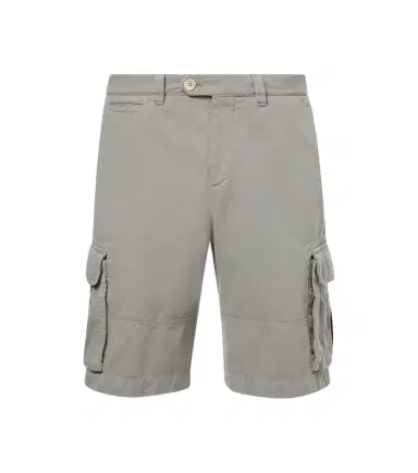 Brunello Cucinelli Cotton cargo shorts | Thumbnail 1 Brunello Cucinelli Cotton cargo shorts | Thumbnail 1