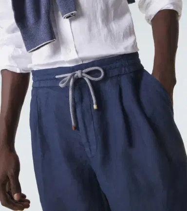 Brunello Cucinelli Linen shorts | Thumbnail 4 Brunello Cucinelli Linen shorts | Thumbnail 4