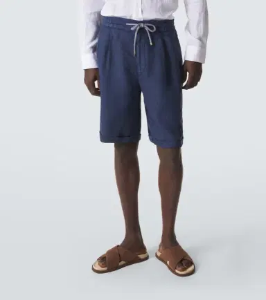 Brunello Cucinelli Linen shorts | Thumbnail 5 Brunello Cucinelli Linen shorts | Thumbnail 5