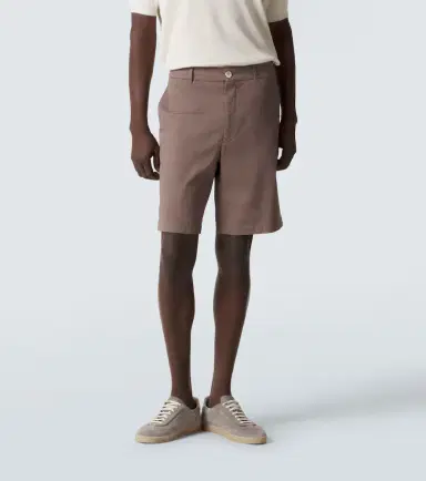 Brunello Cucinelli Cotton-blend Bermuda shorts | Thumbnail 4
