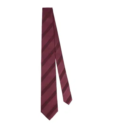 Brunello Cucinelli Striped silk tie | Thumbnail 1