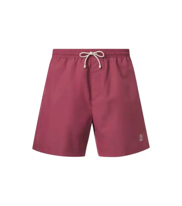 Brunello Cucinelli Logo swim trunks