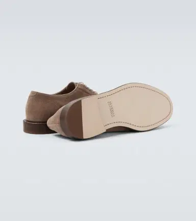 Brunello Cucinelli Suede Derby shoes | Thumbnail 3