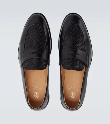 Brunello Cucinelli Woven leather penny loafers | Thumbnail 2 Brunello Cucinelli Woven leather penny loafers | Thumbnail 2