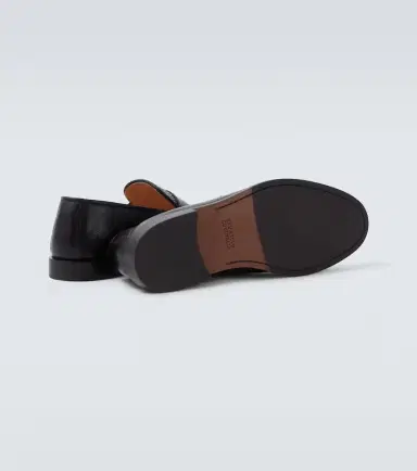 Brunello Cucinelli Woven leather penny loafers | Thumbnail 6 Brunello Cucinelli Woven leather penny loafers | Thumbnail 6