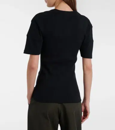 Lemaire Cotton and linen Henley shirt | Thumbnail 4 Lemaire Cotton and linen Henley shirt | Thumbnail 4