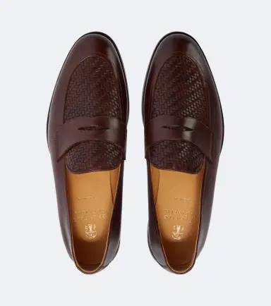 Brunello Cucinelli Woven leather penny loafers | Thumbnail 4 Brunello Cucinelli Woven leather penny loafers | Thumbnail 4