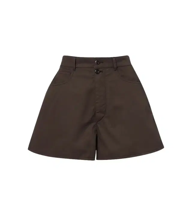 Lemaire Cotton twill shorts
