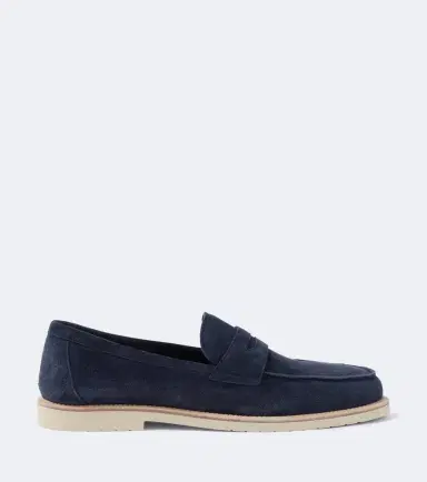 Brunello Cucinelli Suede penny loafers | Thumbnail 5 Brunello Cucinelli Suede penny loafers | Thumbnail 5