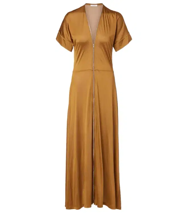Jersey maxi dress