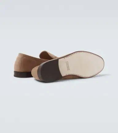 Brunello Cucinelli Suede penny loafers | Thumbnail 4 Brunello Cucinelli Suede penny loafers | Thumbnail 4