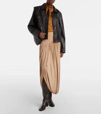 Lemaire Scarf-detail jersey top | Thumbnail 2