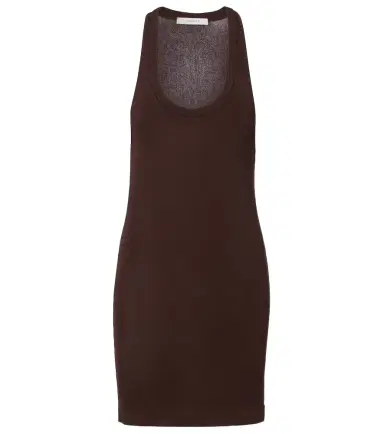 Lemaire Ribbed crêpe minidress | Thumbnail 1