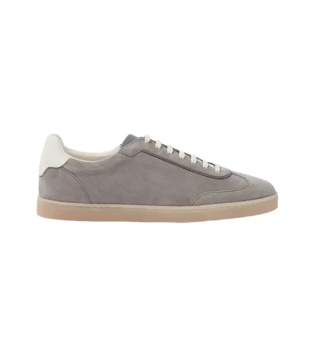 Suede sneakers