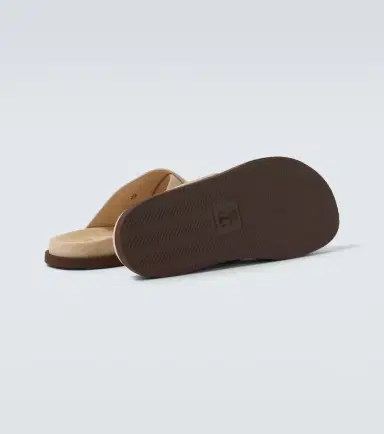 Brunello Cucinelli Suede slides | Thumbnail 2