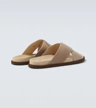 Brunello Cucinelli Suede slides | Thumbnail 6