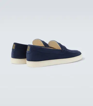 Brunello Cucinelli Suede slip-on sneakers | Thumbnail 2