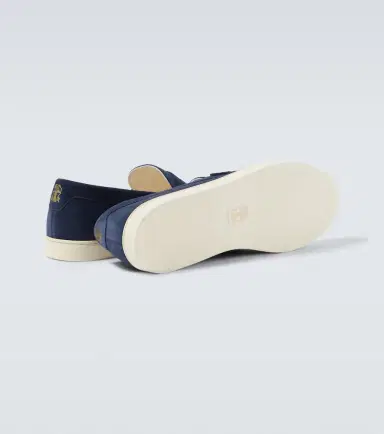 Brunello Cucinelli Suede slip-on sneakers | Thumbnail 3