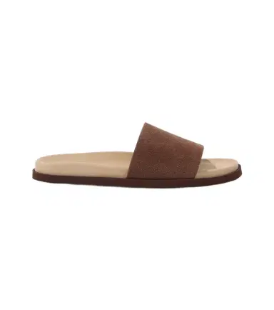 Brunello Cucinelli Suede slides | Thumbnail 1