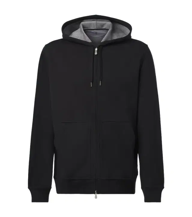 Cotton-blend hoodie