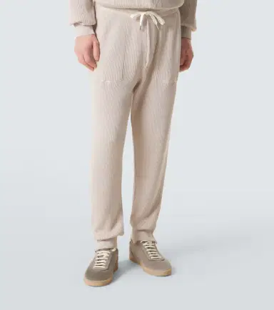 Brunello Cucinelli Cotton corduroy sweatpants | Thumbnail 4