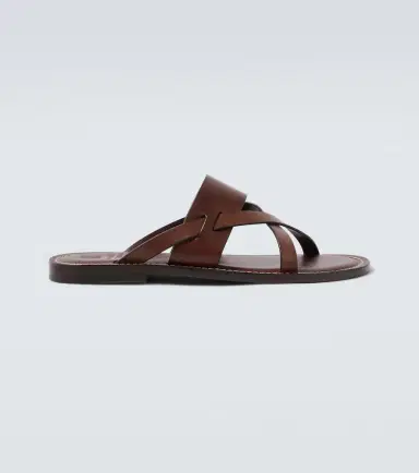 Brunello Cucinelli Leather sandals | Thumbnail 4