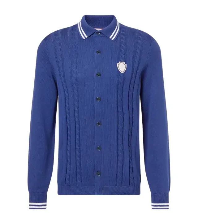 Brunello Cucinelli Cable-knit embroidered cotton cardigan