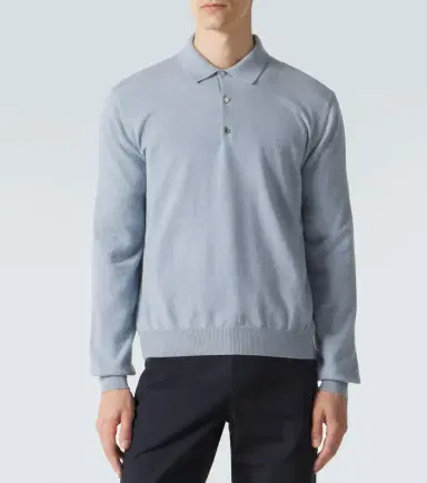 Loro Piana Cashmere polo sweater | Thumbnail 5