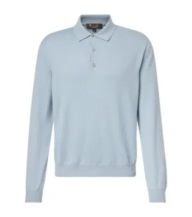 Loro Piana Cashmere polo sweater | Thumbnail 1