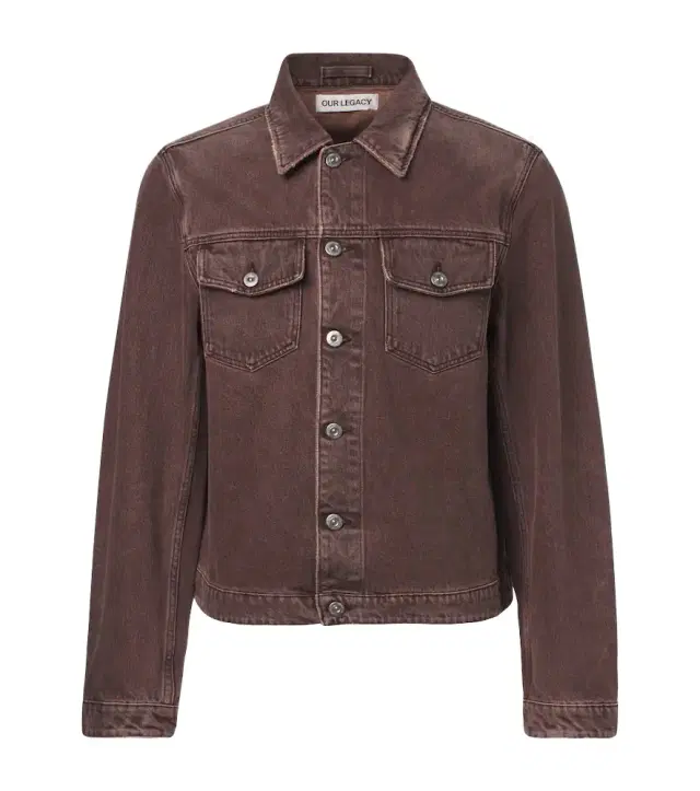 Our Legacy Origin distressed denim jacket
