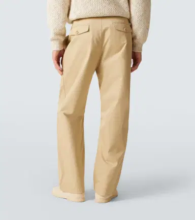 Loro Piana Fuji cotton twill straight pants | Thumbnail 2