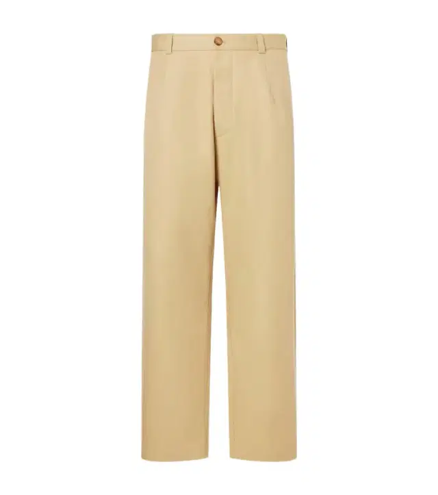 Loro Piana Fuji cotton twill straight pants