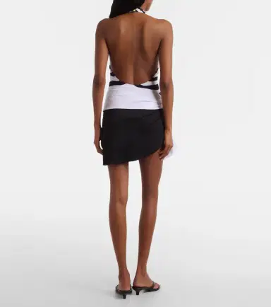 Balmain Asymmetric beach cover-up | Thumbnail 4