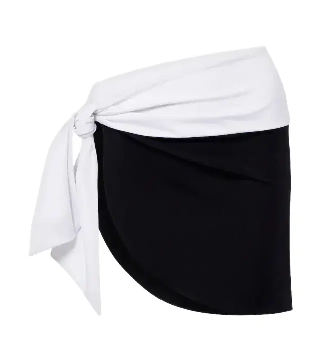 Asymmetric beach cover-up