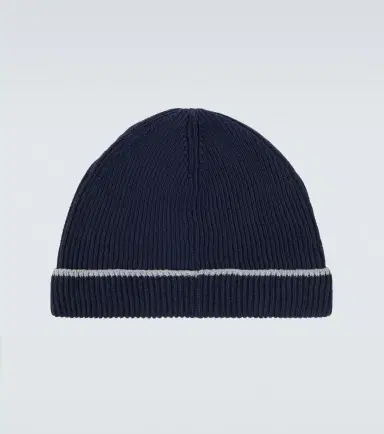 Brunello Cucinelli Ribbed-knit cotton beanie | Thumbnail 2