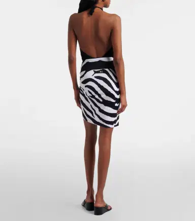 Balmain Zebra-print beach cover-up | Thumbnail 2