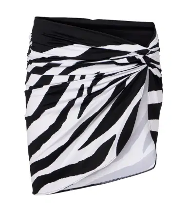 Balmain Zebra-print beach cover-up | Thumbnail 1